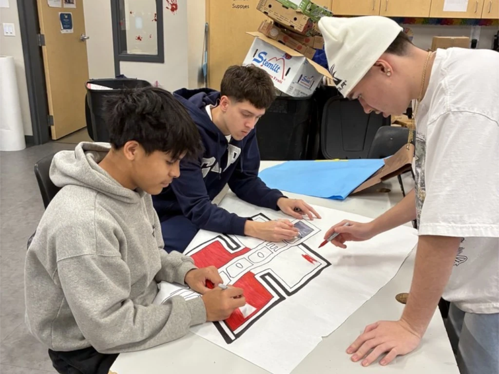 Students at Cutter Morning Star