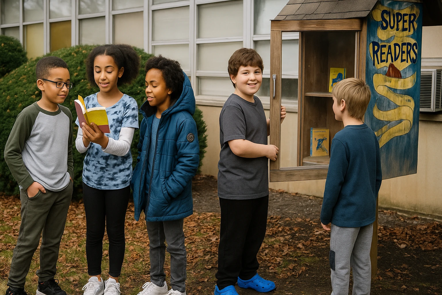 Inspire kids learning outside