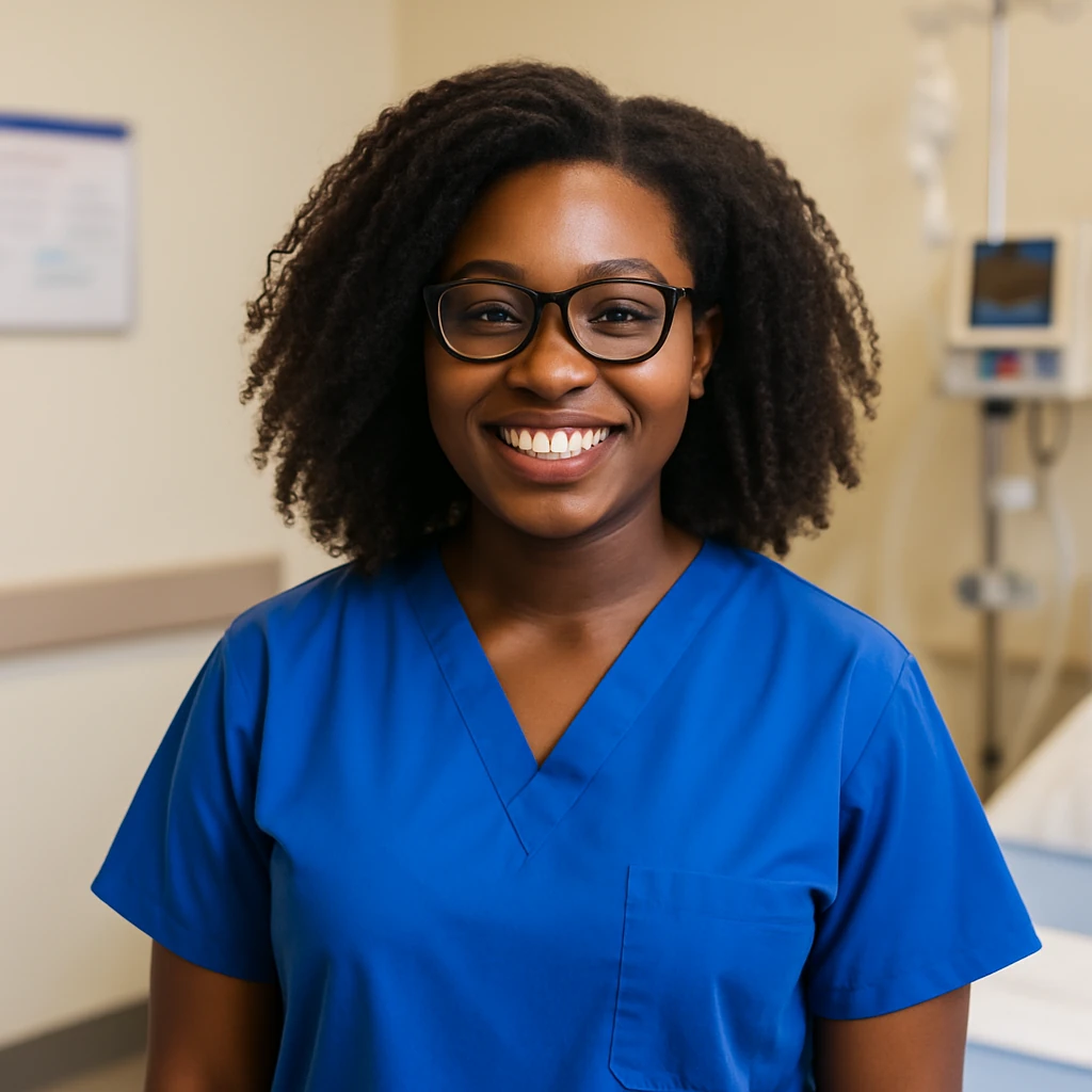 Happy Nursing Student