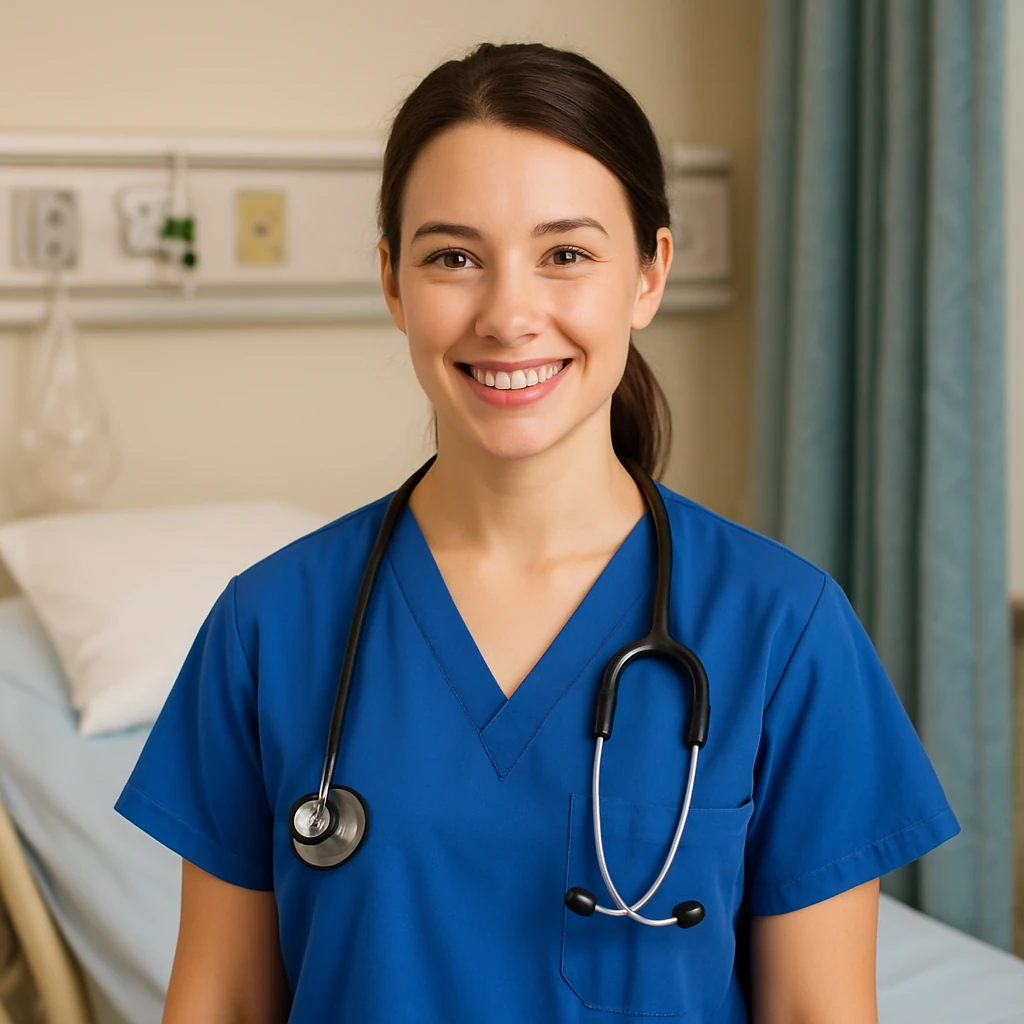 Happy Nursing Student