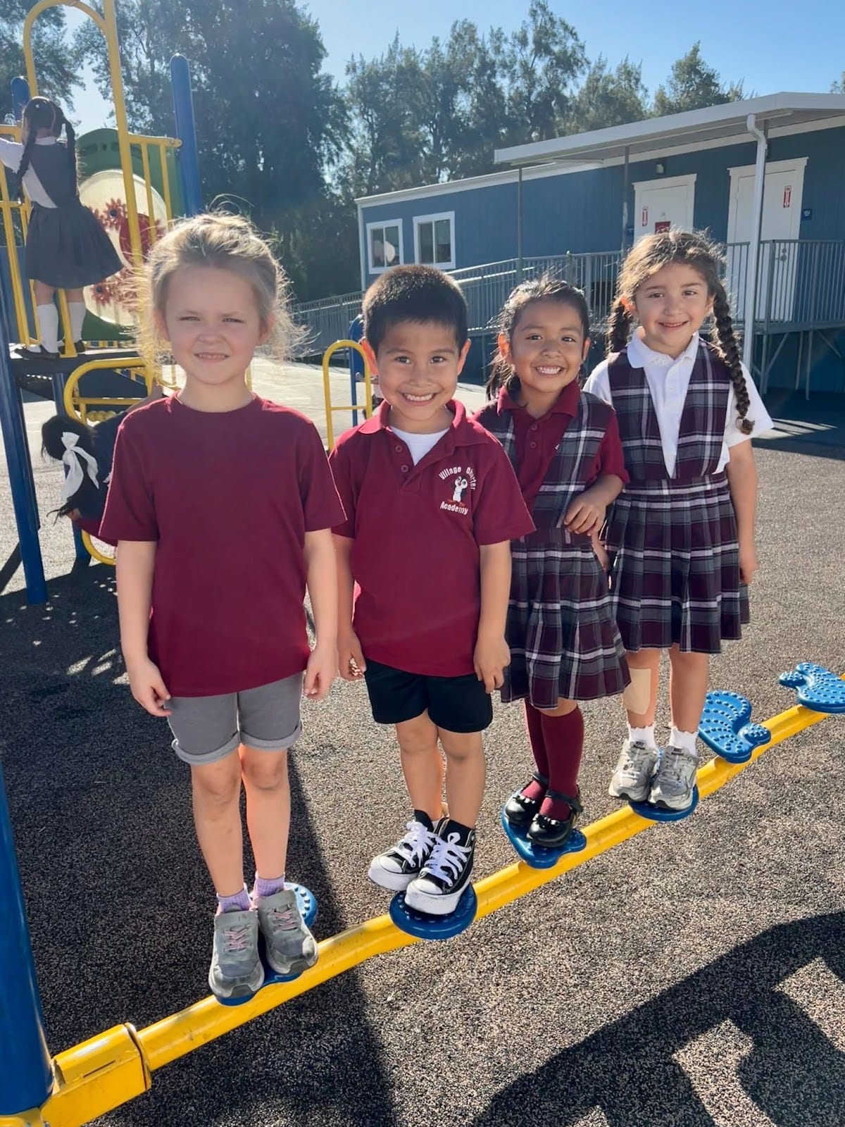 Students learning in classroom